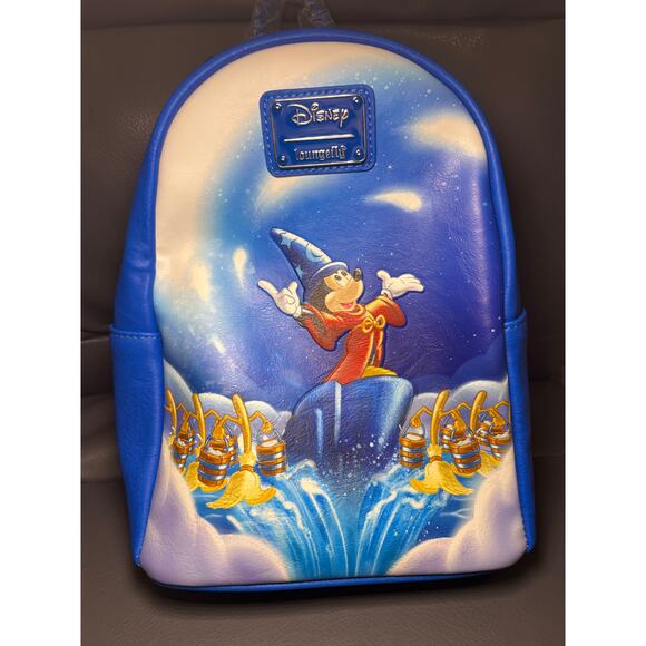 Disney Loungefly Fantasia Mickey new tags backpack NWT - Picture 1 of 6